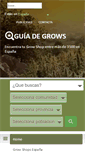Mobile Screenshot of guiadegrows.com