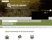 Tablet Screenshot of guiadegrows.com